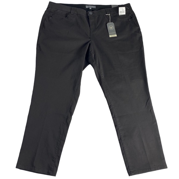 Wit & Wisdom Brown Espresso Straight leg Pant - Picture 1 of 12